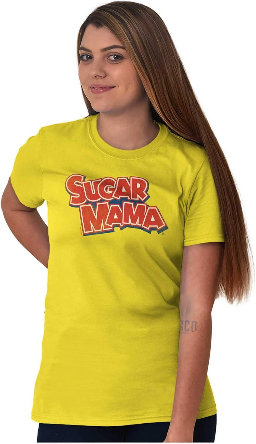 imageSugar Mama Chocolate Candy Logo Womens Graphic T Shirt TeesDaisy