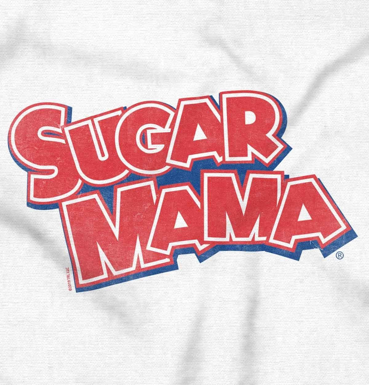 imageSugar Mama Chocolate Candy Logo Womens Long Sleeve T ShirtWhite