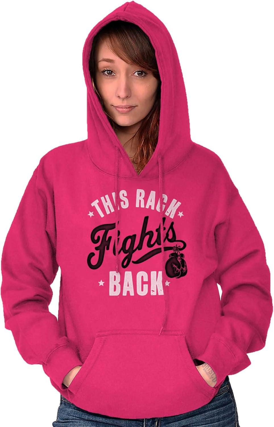 imageThis Rack Fights Back Breast Cancer Hoodie Sweatshirt WomenHeliconia