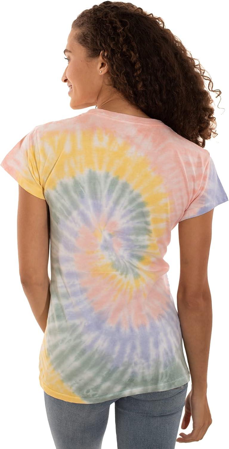 imageTie Dye Short Sleeve Tee Summer StyleTie Dye Short Sleeve Tee Summer Style WomenVacation Vibes