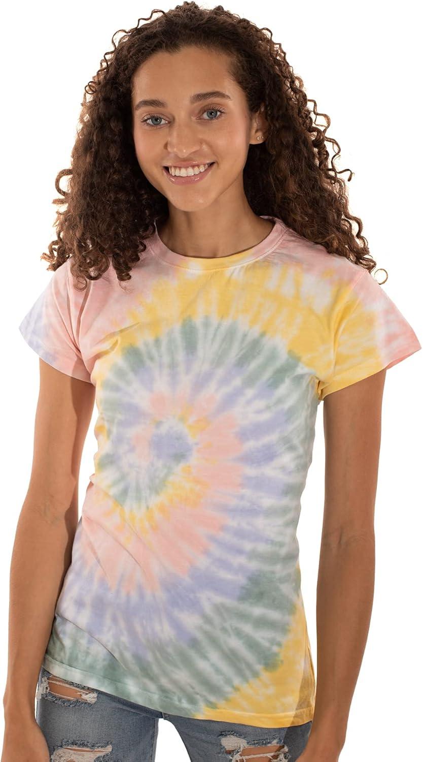 imageTie Dye Short Sleeve Tee Summer StyleTie Dye Short Sleeve Tee Summer Style WomenVacation Vibes