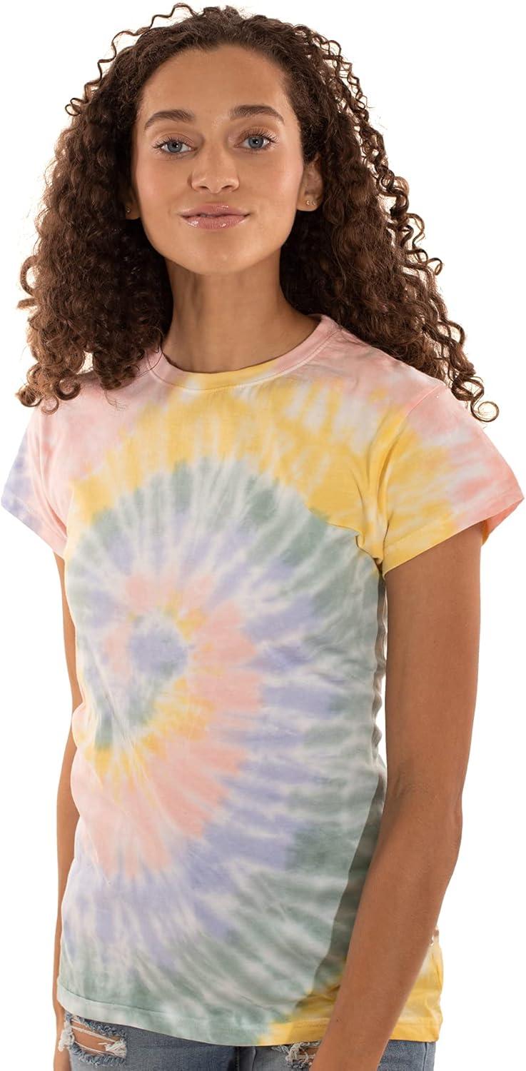imageTie Dye Short Sleeve Tee Summer StyleTie Dye Short Sleeve Tee Summer Style WomenVacation Vibes