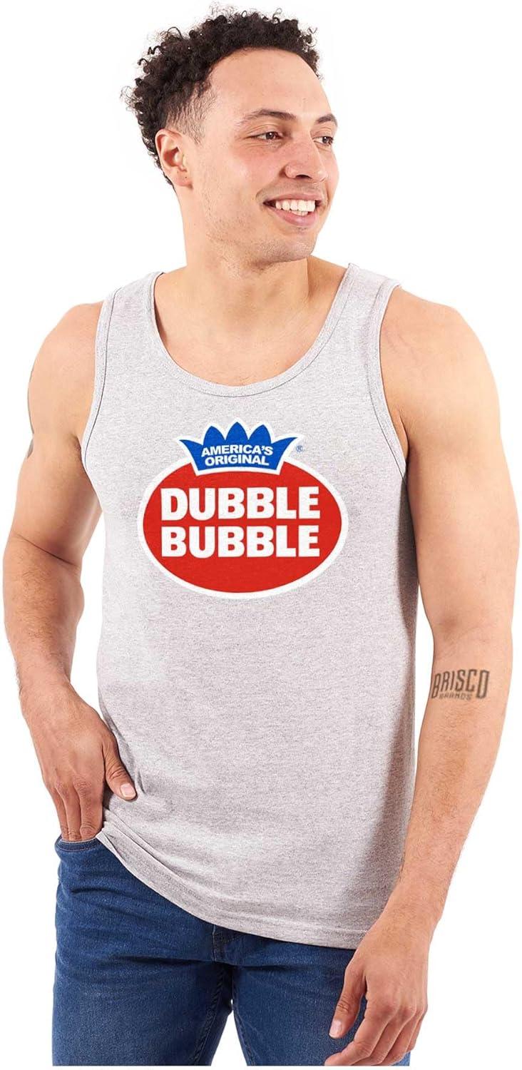 imageVintage Dubble Bubble Gum Double Logo Tank Top T Shirts Men WomenSport Grey