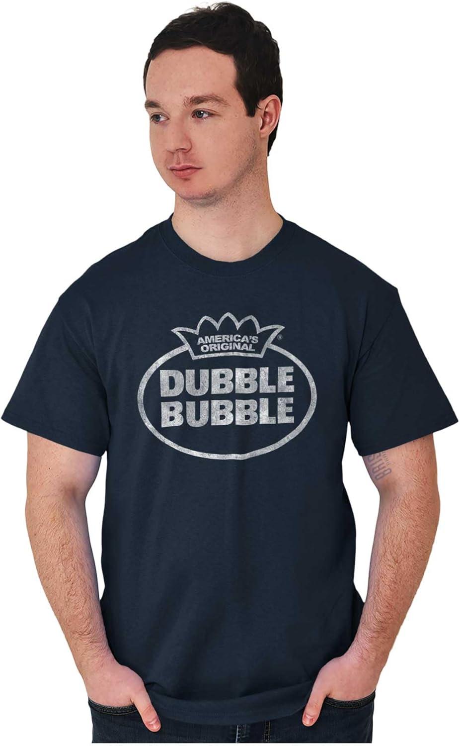 imageVintage Dubble Bubble Original Logo Graphic T Shirt Men or WomenHeather Navy