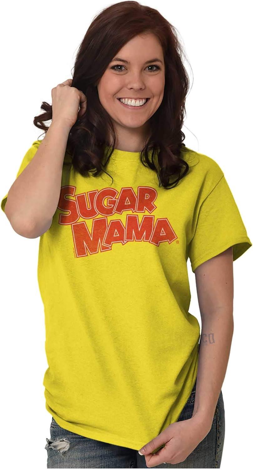 imageVintage Retro Candy Sugar Mama Logo Womens Graphic T Shirt TeesDaisy