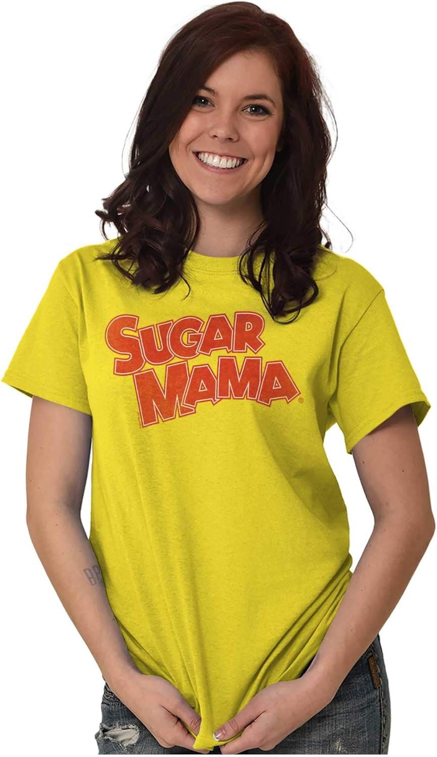 imageVintage Retro Candy Sugar Mama Logo Womens Graphic T Shirt TeesDaisy