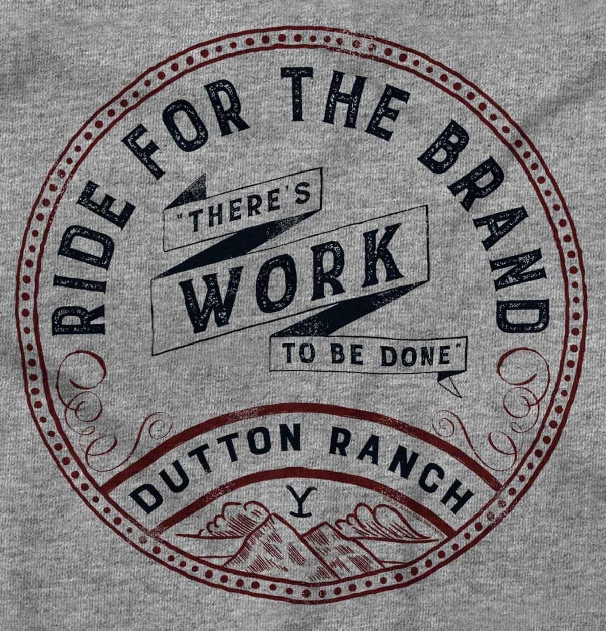 imageY Yellowstone Ranch Work to Be Done Toddler Boy Girl T ShirtHeather