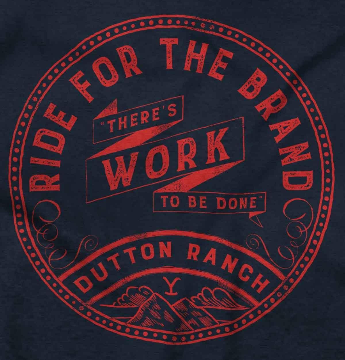 imageY Yellowstone Ranch Work to Be Done Toddler Boy Girl T ShirtNavy