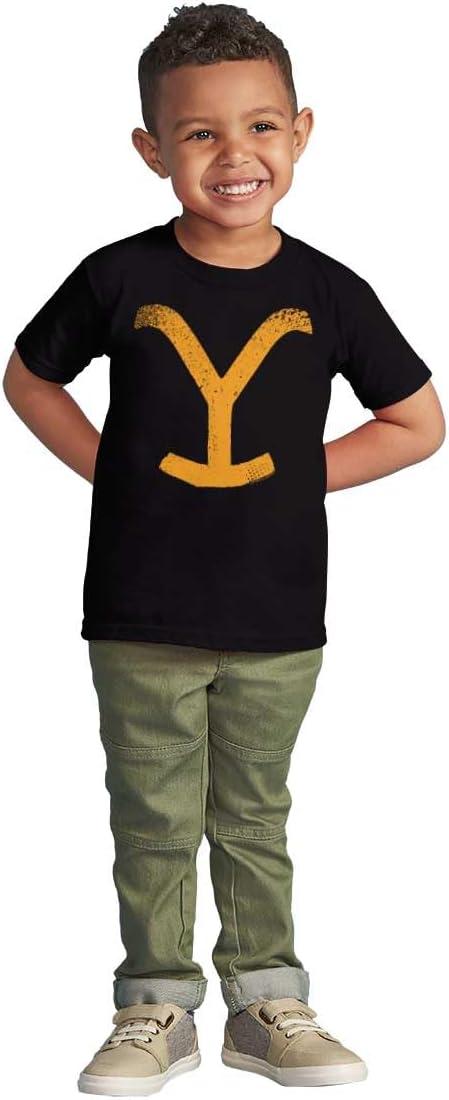 imageYellowstone Dutton Ranch Y Brand Toddler Boy Girl T ShirtBlack