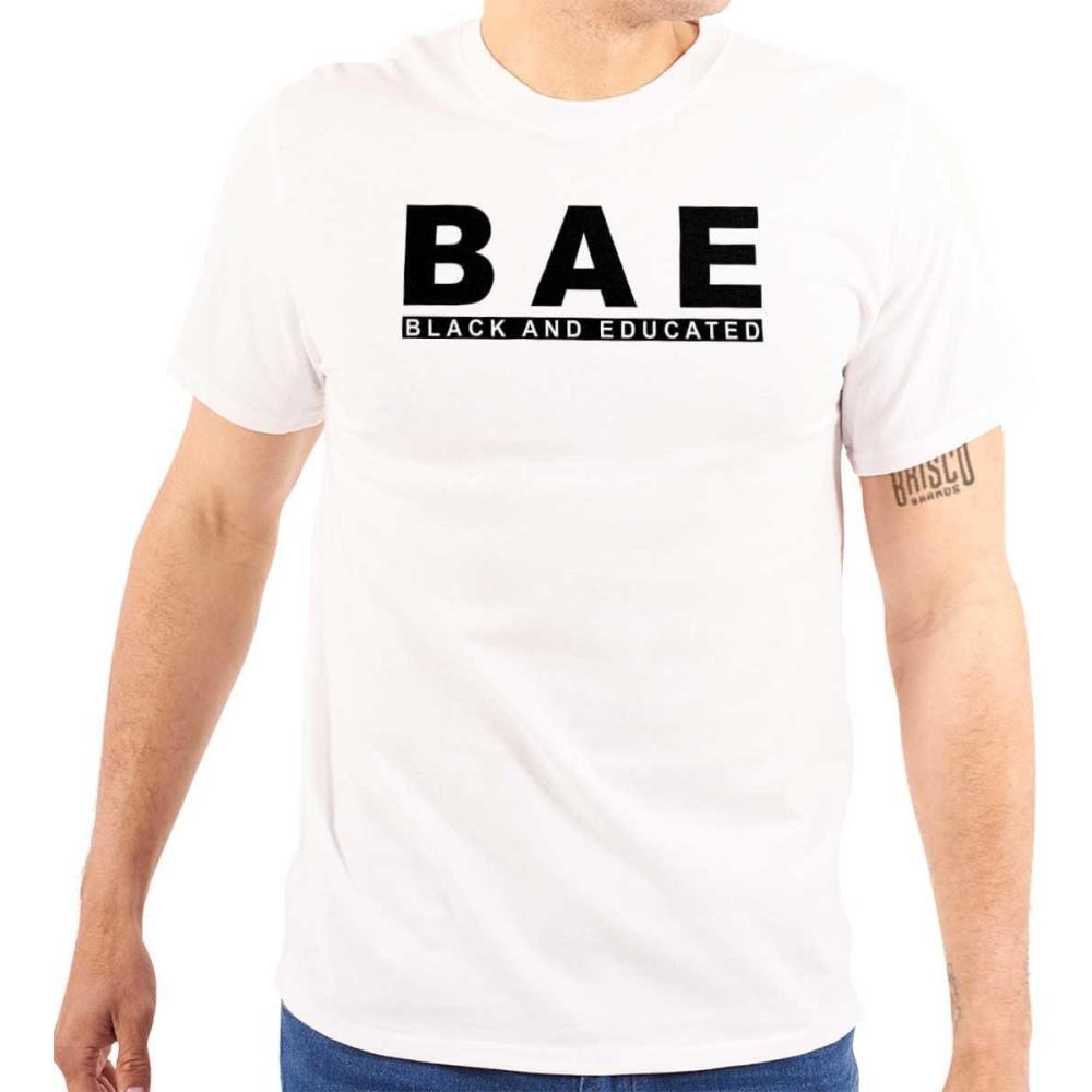 imageBAE Black and Educated Kings Queens Graphic T Shirt Men or WomenWhite