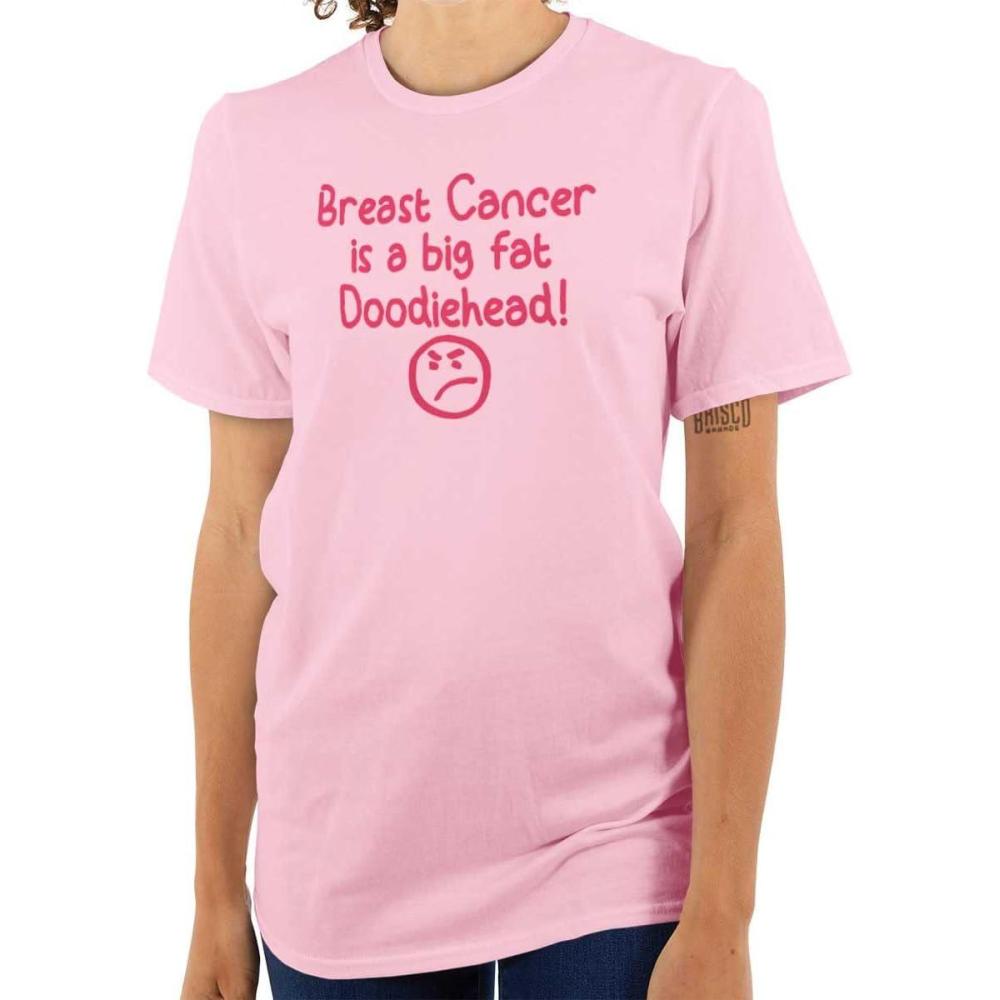 imageBreast Cancer is a Doodiehead Womens Graphic T Shirt TeesLight Pink