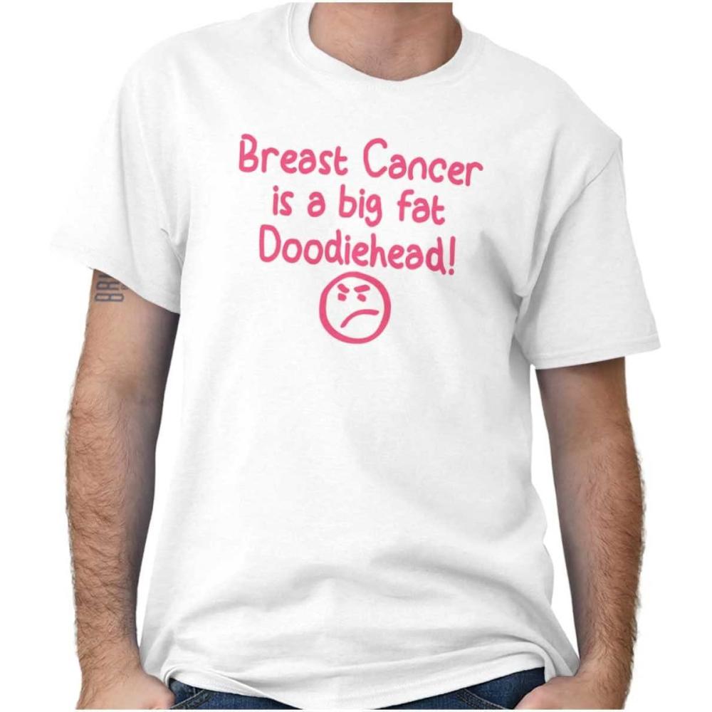 imageBreast Cancer is a Doodiehead Womens Graphic T Shirt TeesWhite