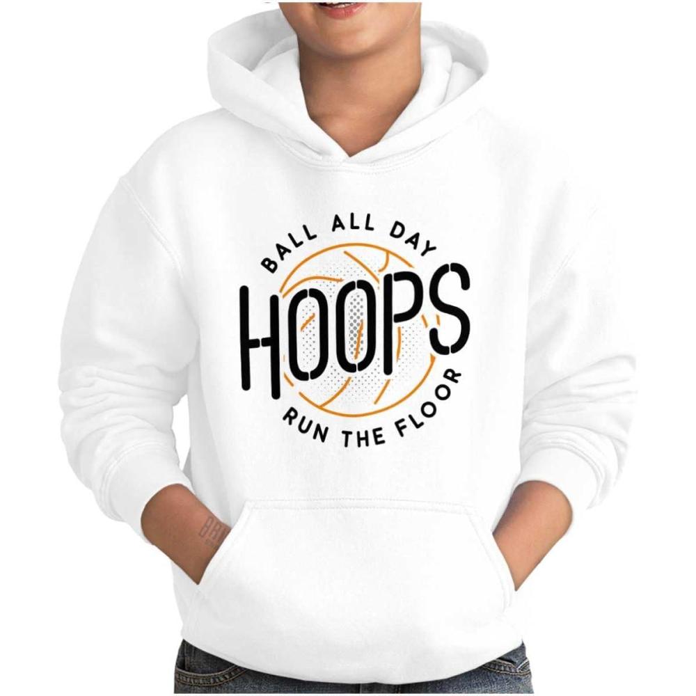 imageBrisco Brands Basketball Hoops Jock Ball All Day Kids Hoodie Sweatshirt Boys