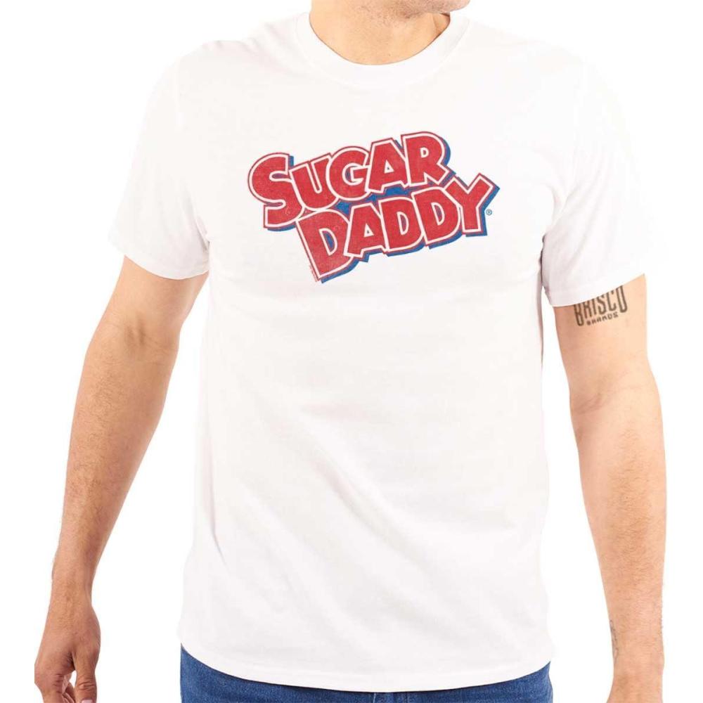 imageClassic Candies Sugar Daddy Cool Logo Graphic T Shirt Men or WomenWhite