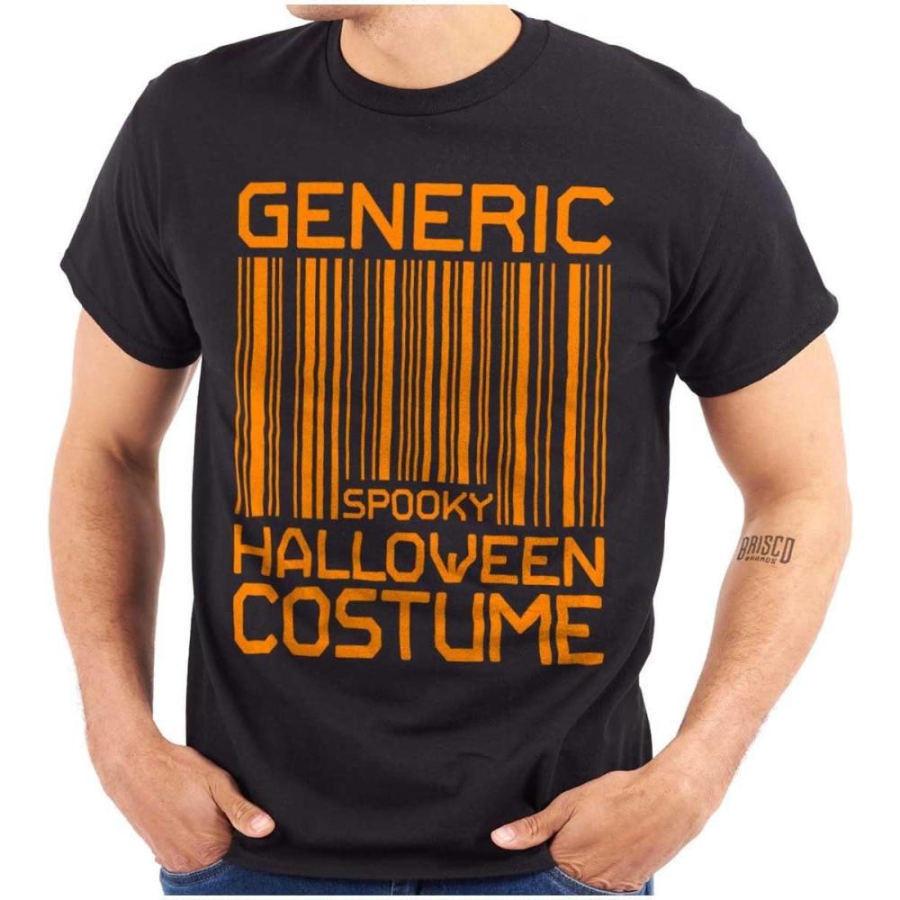 imageGeneric Halloween Costume Barcode Graphic T Shirt Men or WomenBlack