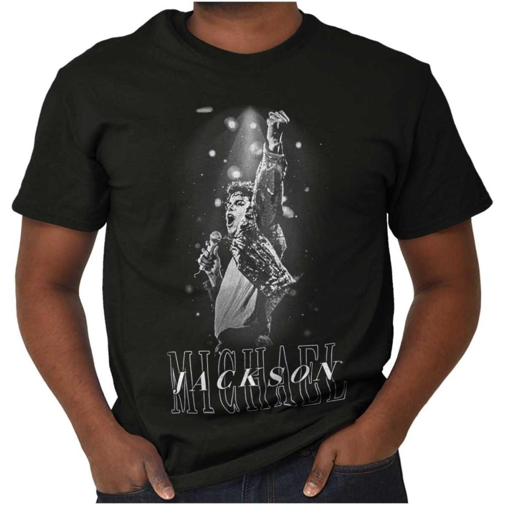 imageMichael Jackson Iconic King of Pop Graphic T Shirt Men or WomenBlack