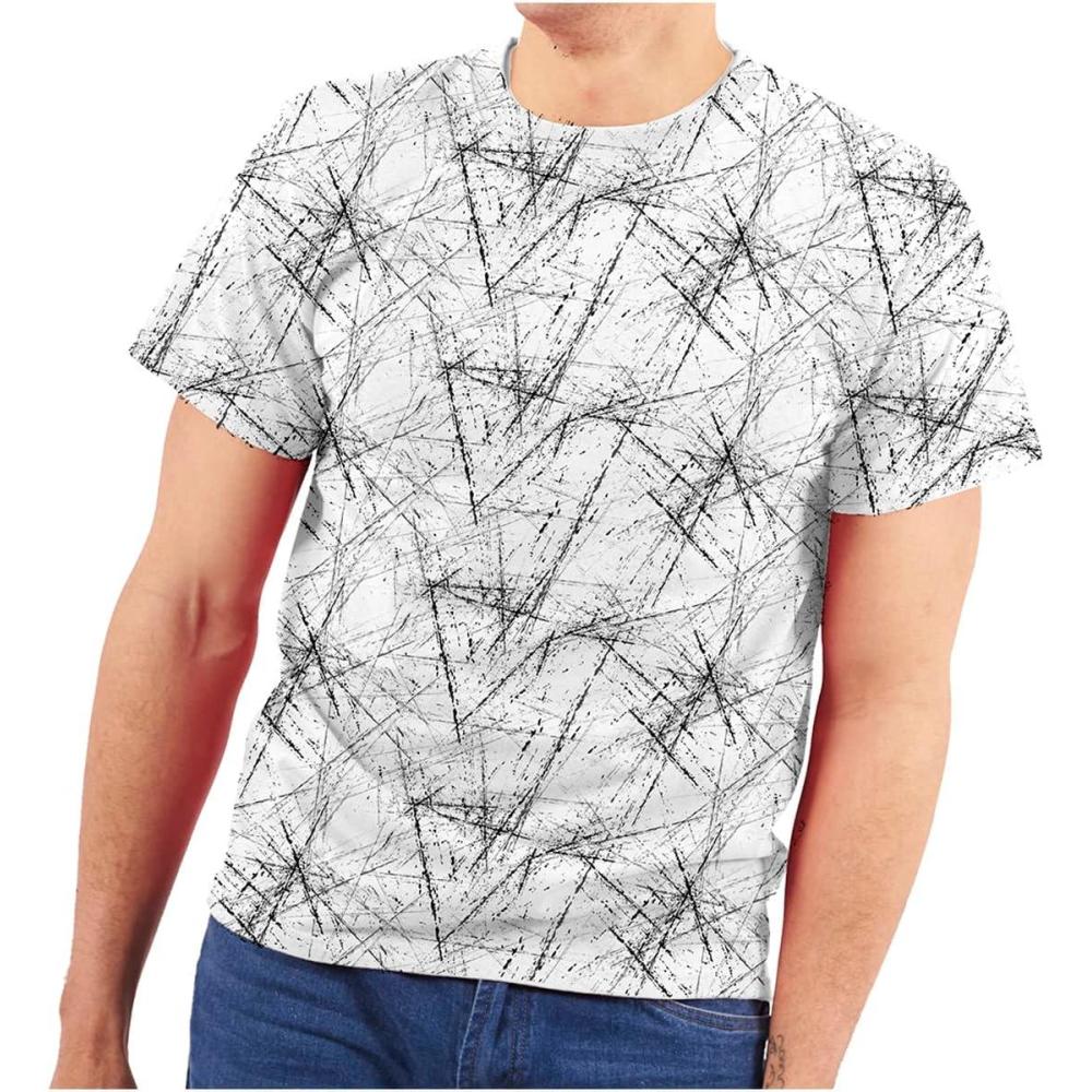 imagePattern Style Long Sleeve Sweatshirt Unisex Printed Patterned TeeFracture