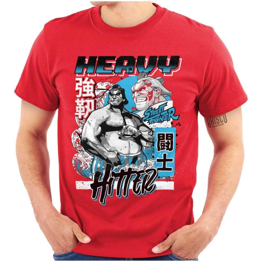 imageStreet Fighter E Honda Heavy Hitter Graphic T Shirt Men or WomenRed