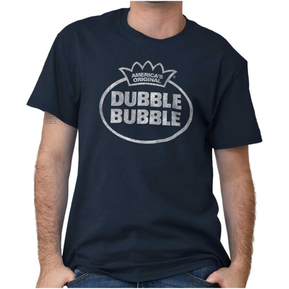 imageVintage Dubble Bubble Original Logo Graphic T Shirt Men or WomenHeather Navy