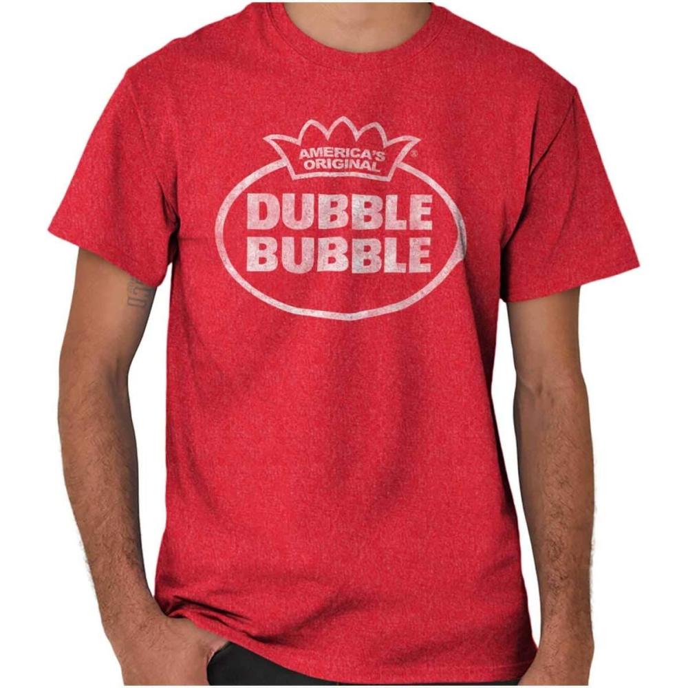 imageVintage Dubble Bubble Original Logo Graphic T Shirt Men or WomenHeather Red