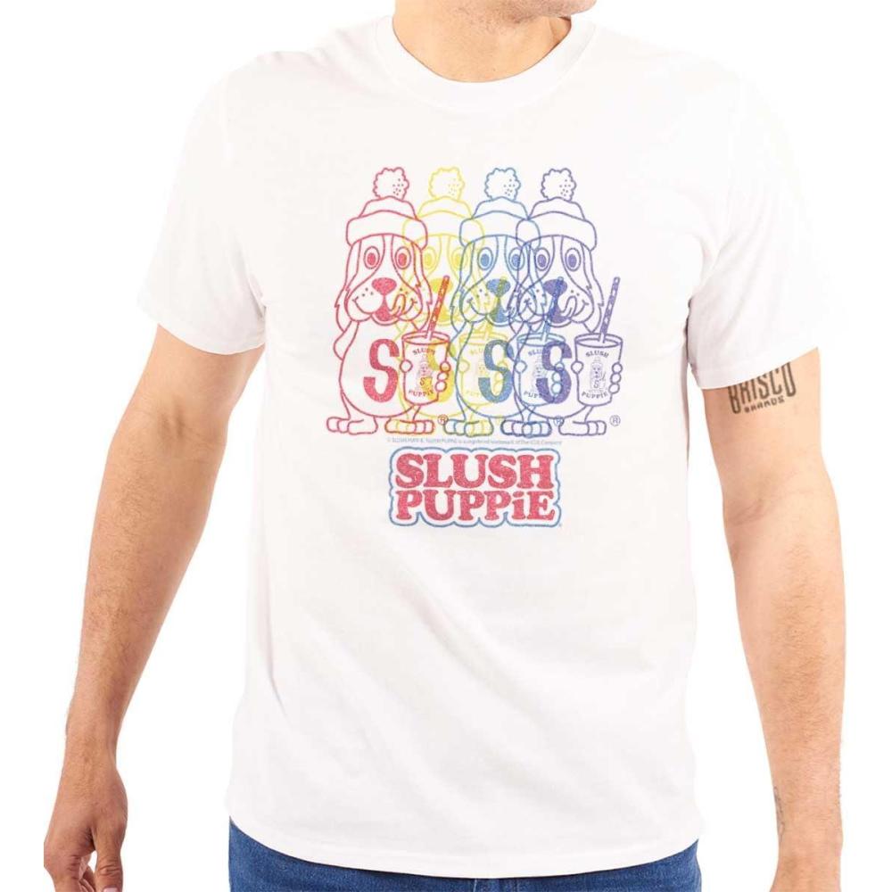 imageVintage Slush Puppie Retro Cartoon Graphic T Shirt Men or WomenWhite