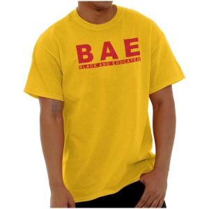 BAE Black and Educated Kings Queens Graphic T Shirt Men or Women(Gold)