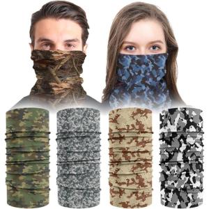 Brisco Brands Adult and Kids Graphic Printed Face Cover Neck Gaiter