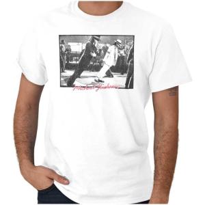 Michael Jackson Smooth Criminal Lean Graphic T Shirt Men or Women(White)