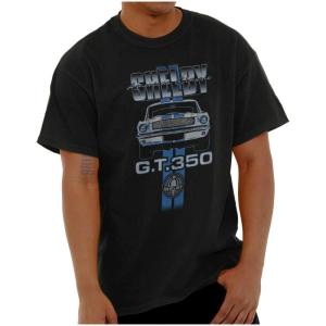 Shelby GT 350 Classic Muscle Car Graphic T Shirt Men or Women(Black)