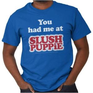 Vintage You Had Me at Slush Puppie Graphic T Shirt Men or Women(Royal)