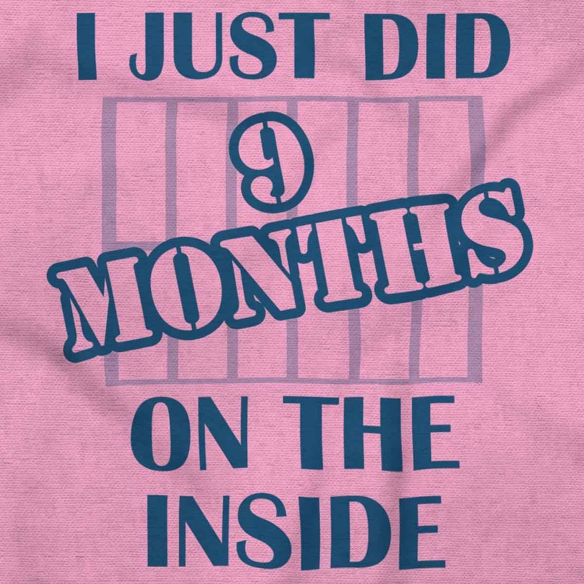 imageBrisco Brands 9 Months Inside Resisting A Rest Funny Baby Romper Boys or Girls9 Months Inside Pink