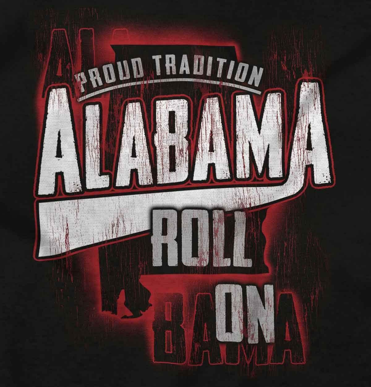 imageBrisco Brands Alabama Tradition Distressed Athletic Baby Romper Boys or GirlsBlack