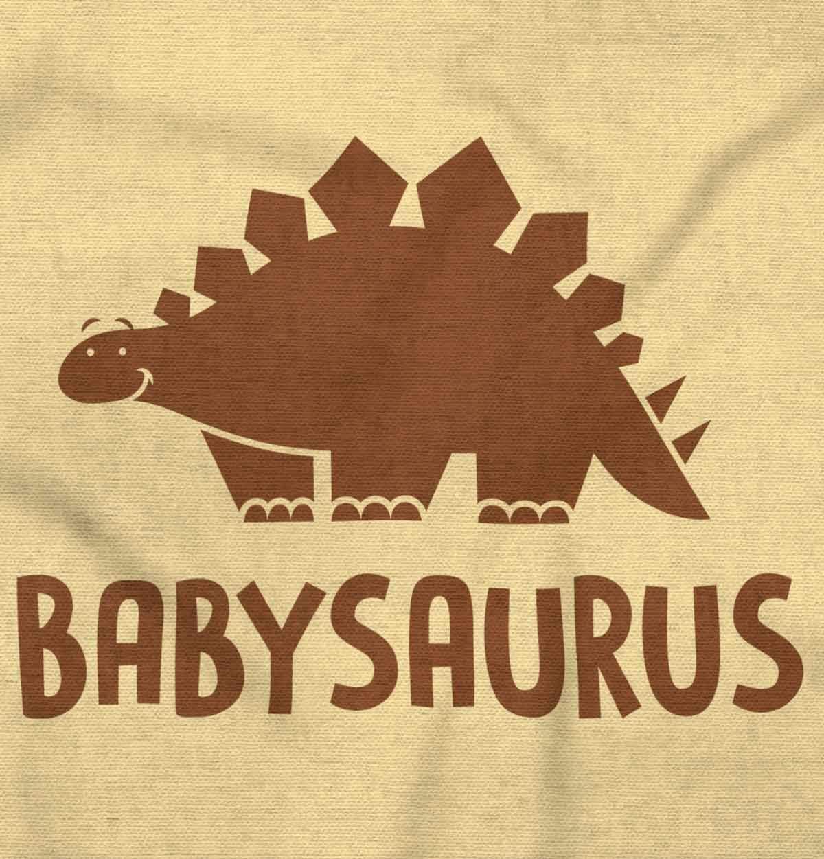 imageBrisco Brands Babysaurus Adorable Little Dinosaur Baby Bodysuit Jumper BoysBanana