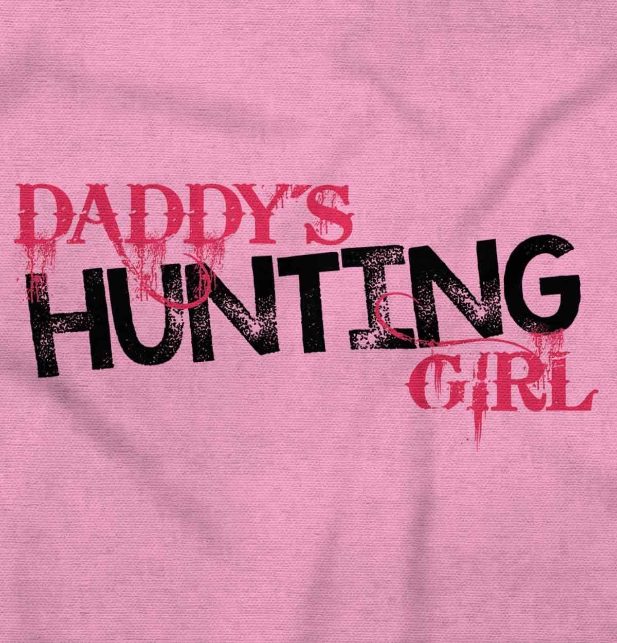 imageBrisco Brands Cute Daddys Hunting Girl Daughter Baby Bodysuit Jumper GirlsPink