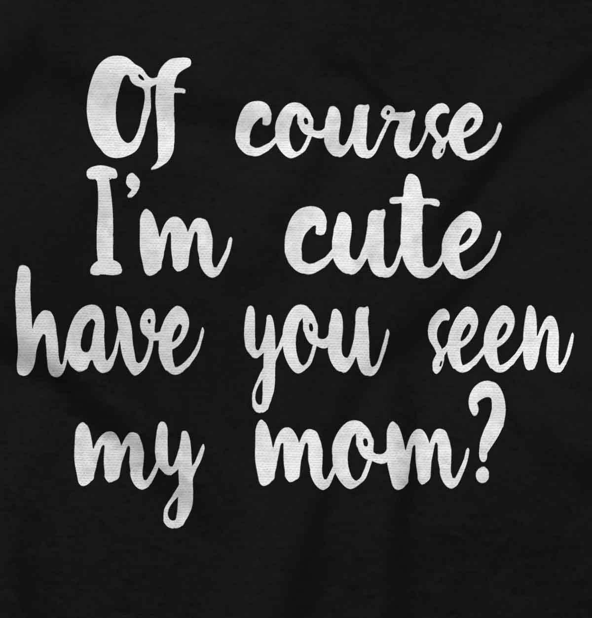 imageBrisco Brands Cute Like Mom New Daughter Adorable Baby Bodysuit Jumper GirlsBlack