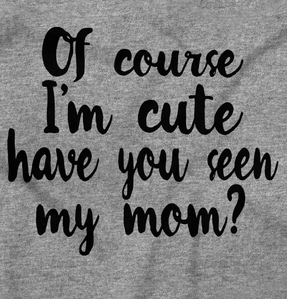 imageBrisco Brands Cute Like Mom New Daughter Adorable Baby Bodysuit Jumper GirlsHeather