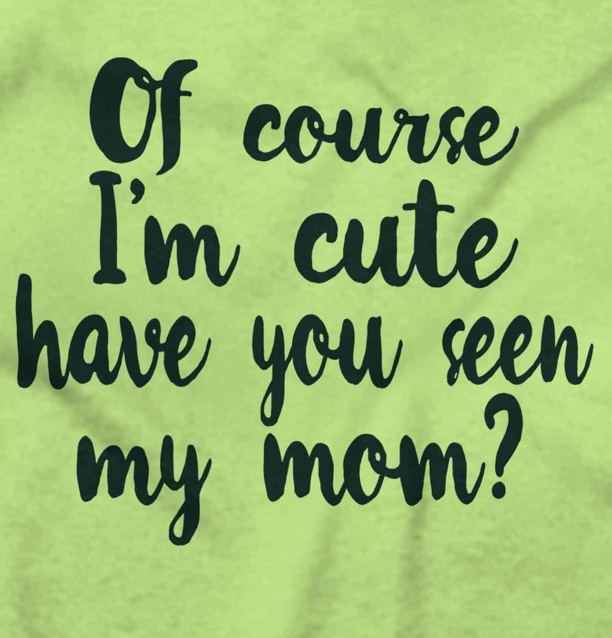 imageBrisco Brands Cute Like Mom New Daughter Adorable Baby Bodysuit Jumper GirlsKey Lime
