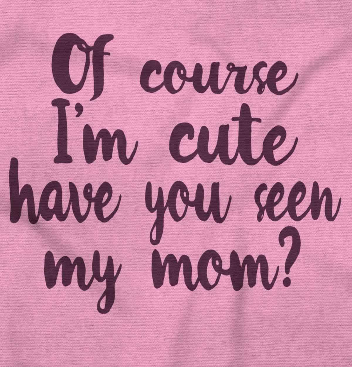 imageBrisco Brands Cute Like Mom New Daughter Adorable Baby Bodysuit Jumper GirlsPink