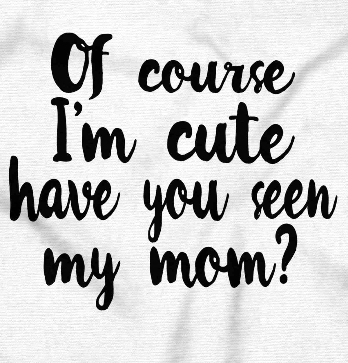imageBrisco Brands Cute Like Mom New Daughter Adorable Baby Bodysuit Jumper GirlsWhite