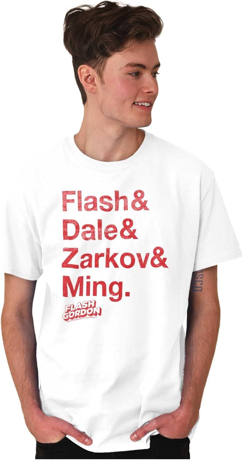 imageBrisco Brands Flash Gordon Comic Book Characters Graphic T Shirt Men or WomenWhite