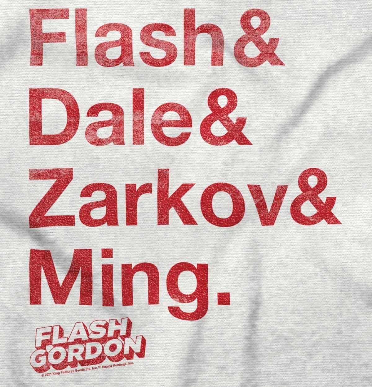 imageBrisco Brands Flash Gordon Comic Book Characters Graphic T Shirt Men or WomenWhite