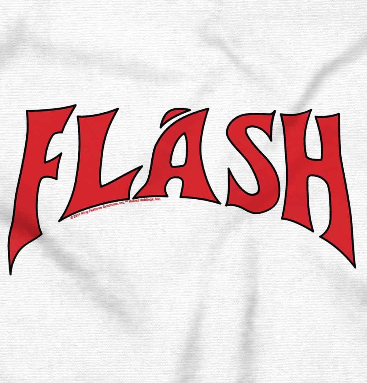 imageBrisco Brands Flash Gordon Logo Comic Book Hero Tank Top T Shirts Men WomenWhite