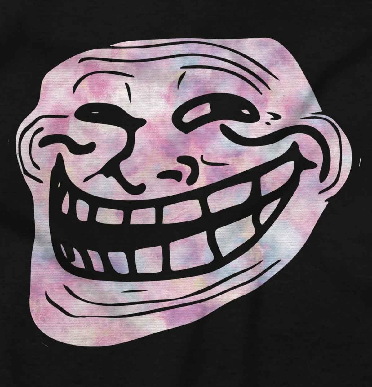 imageBrisco Brands Funny Internet Troll Face Meme Hoodie Sweatshirt Women MenBlack