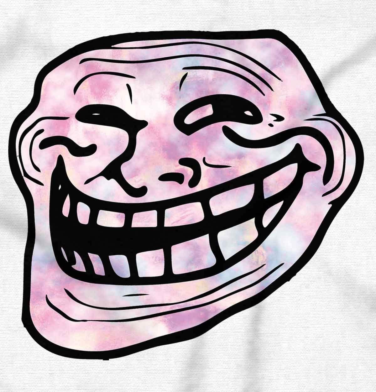 imageBrisco Brands Funny Internet Troll Face Meme Hoodie Sweatshirt Women MenWhite