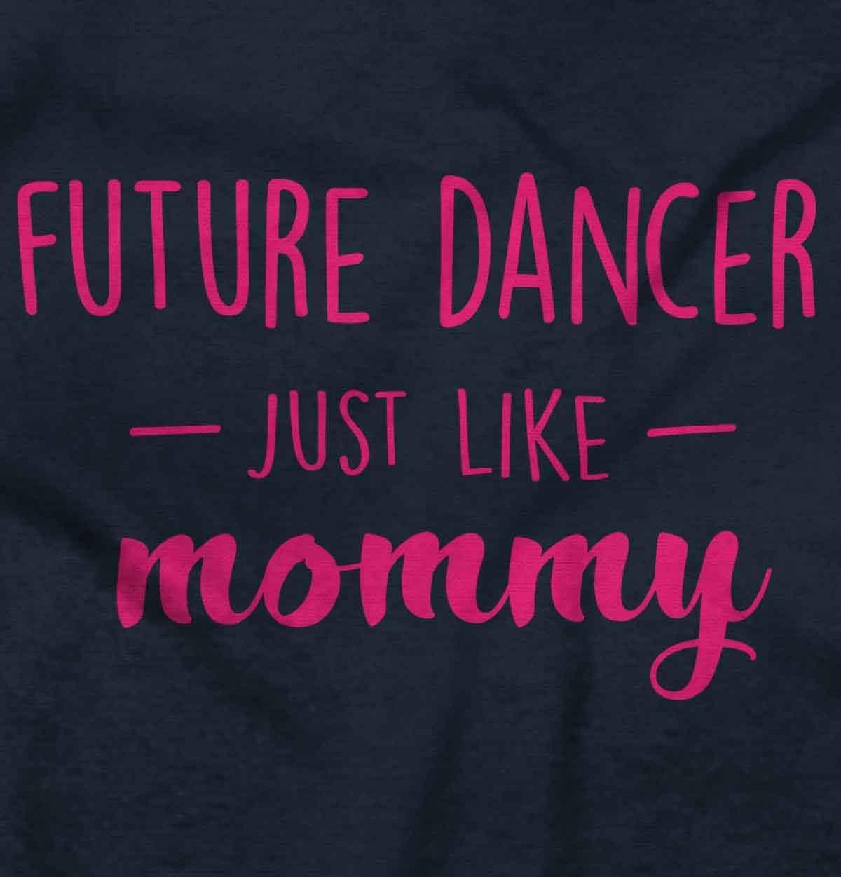 imageBrisco Brands Future Dancer Like Mommy Daughter Baby Bodysuit Jumper GirlsNavy