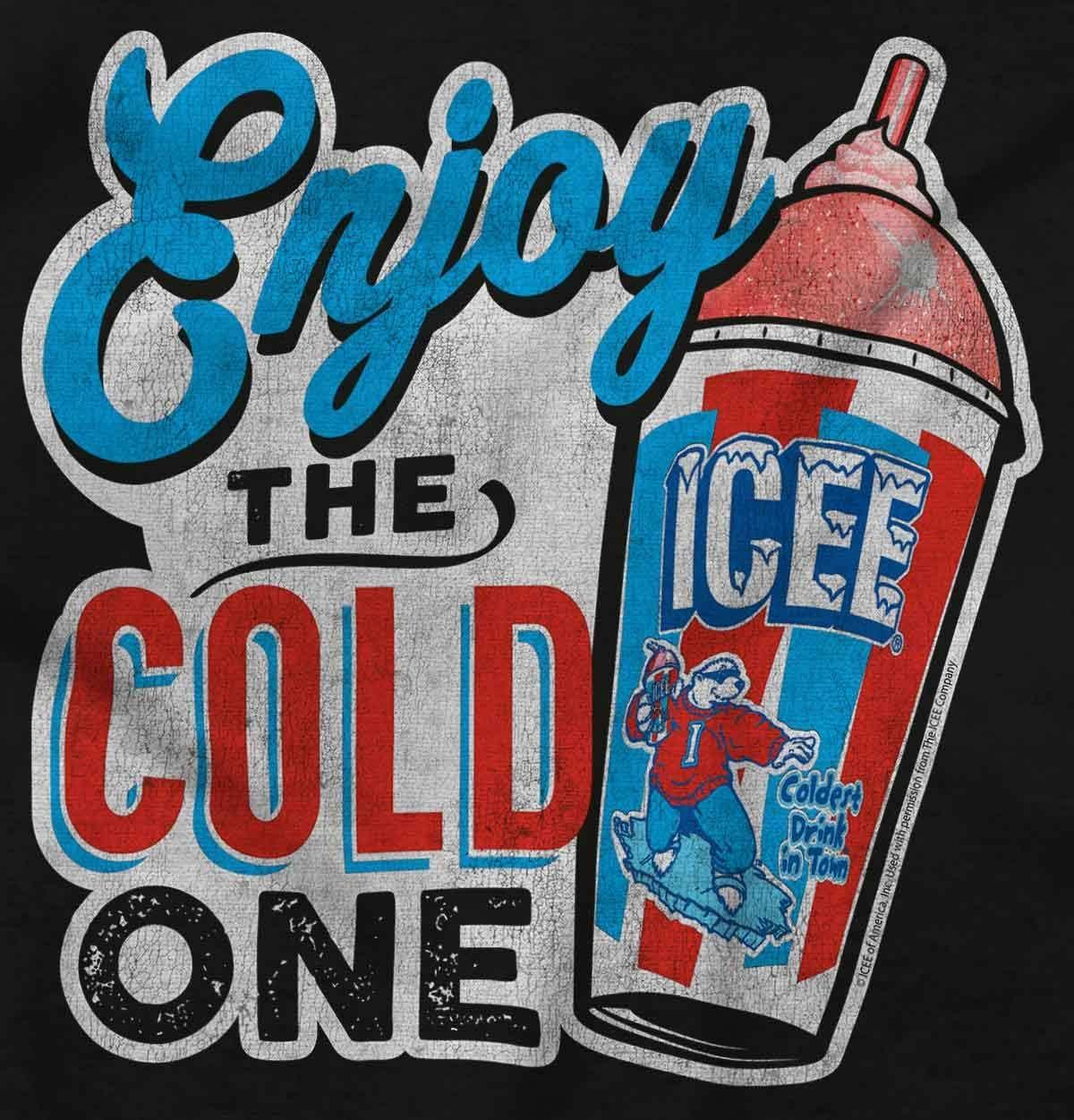 imageBrisco Brands Icee Enjoy The Cold One Officially Hoodie Sweatshirt Women MenBlack