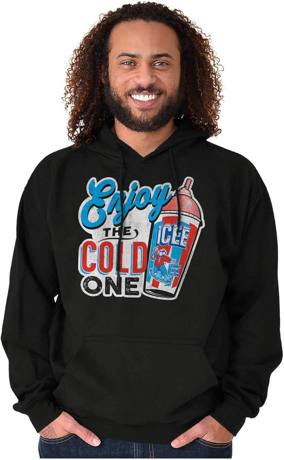 imageBrisco Brands Icee Enjoy The Cold One Officially Hoodie Sweatshirt Women MenBlack