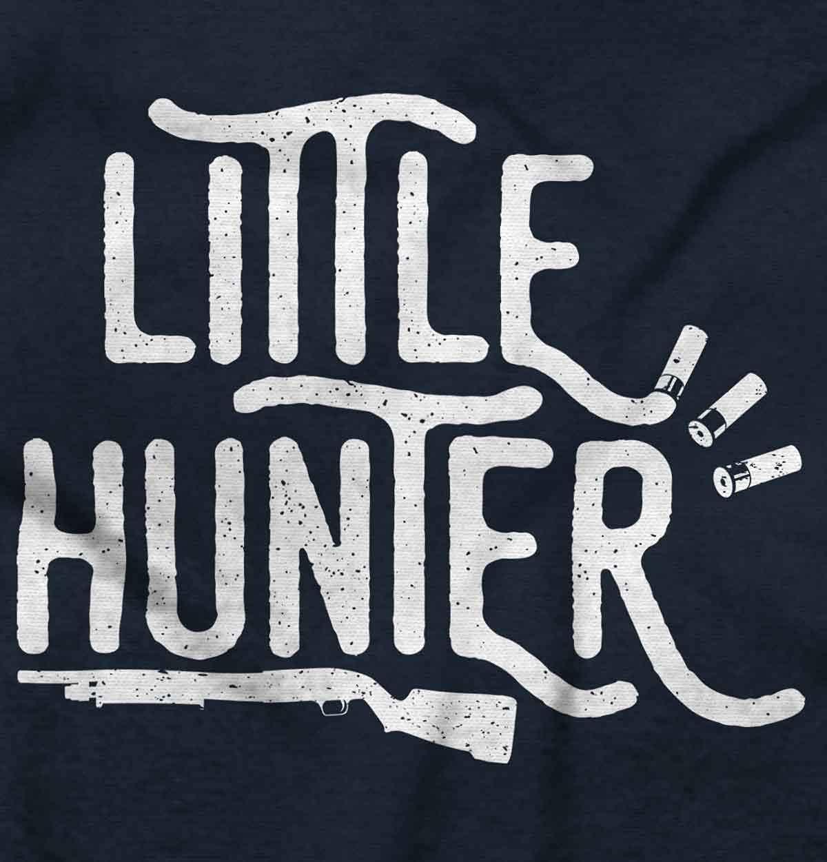 imageBrisco Brands Little Hunter Cute Kiddos Hunting Baby Romper Boys or GirlsNavy