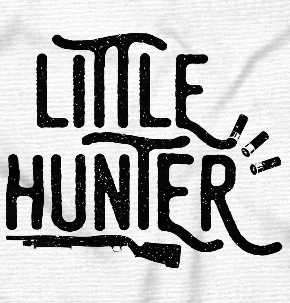 imageBrisco Brands Little Hunter Cute Kiddos Hunting Baby Romper Boys or GirlsWhite