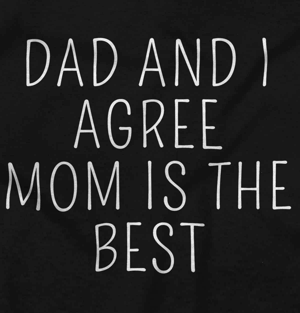 imageBrisco Brands Mom is the Best Cute Adorable Baby Romper Boys or GirlsBlack